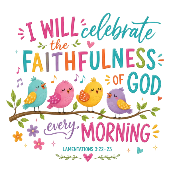 I Will Celebrate The Faithfulness Of God
