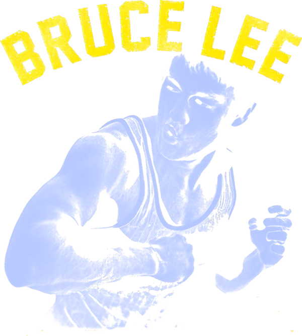 Bruce Lee - Halftone