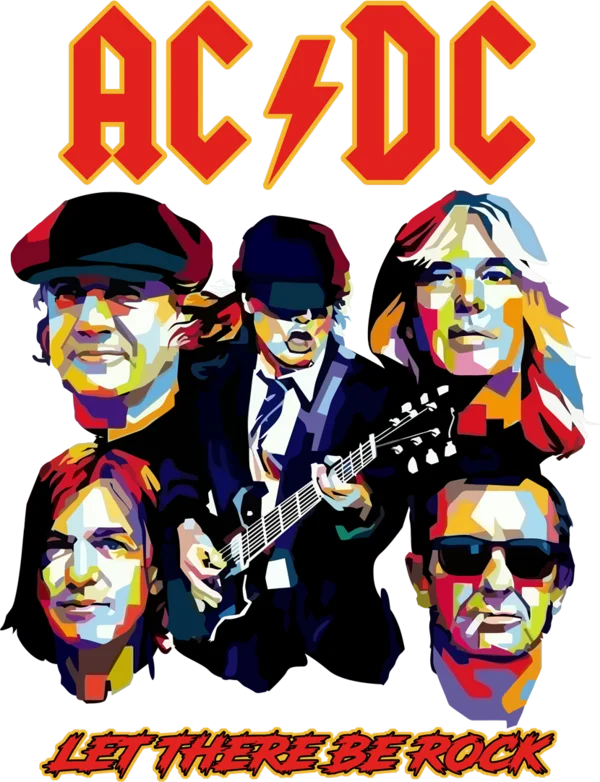 AC,DC - Halftone