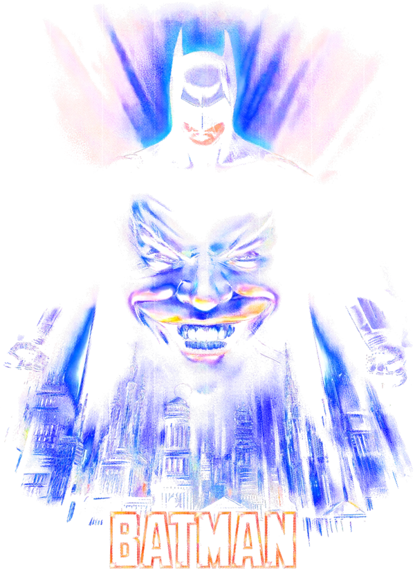 Batman, Joker - Halftone