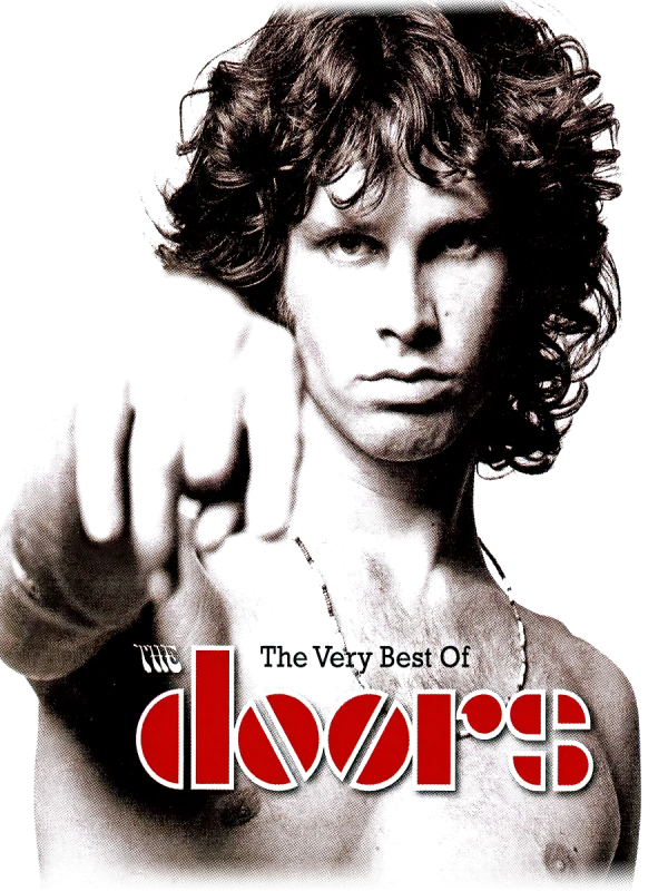The Doors - Halftone - Black shirt