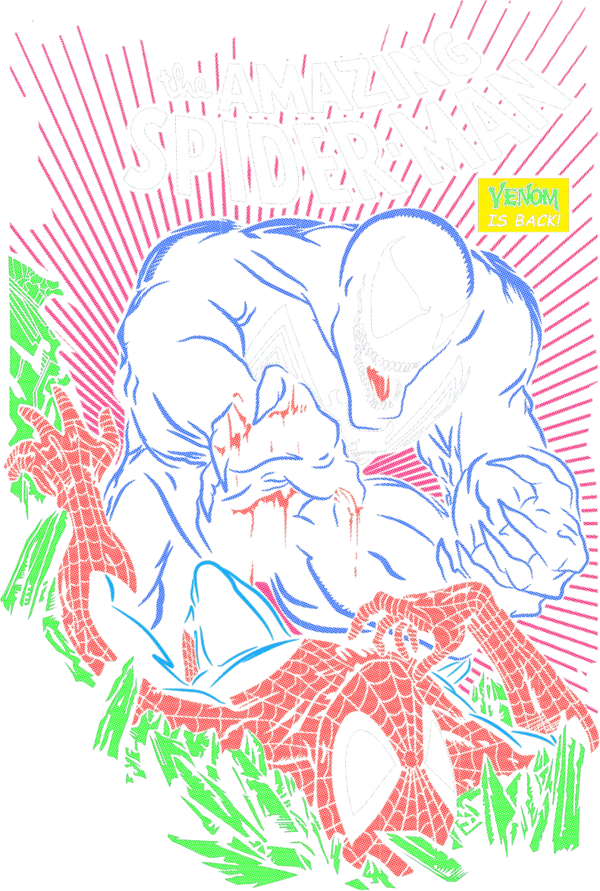 Spiderman - Halftone