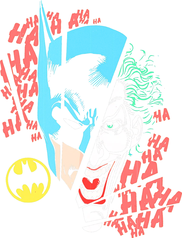 Batman & Joker - Halftone
