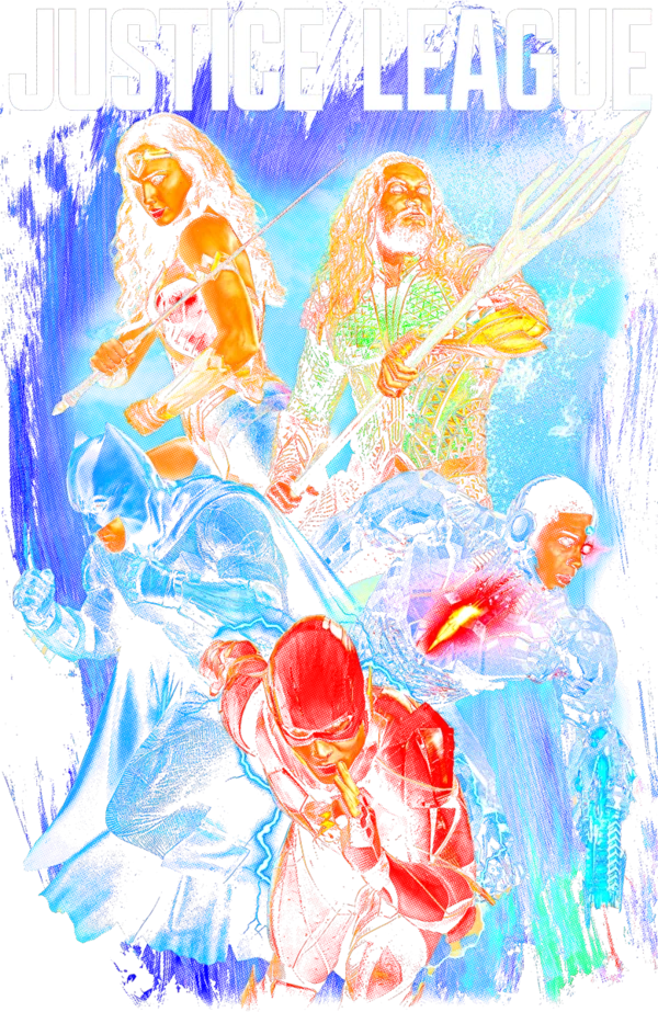 Justice League - Halftone