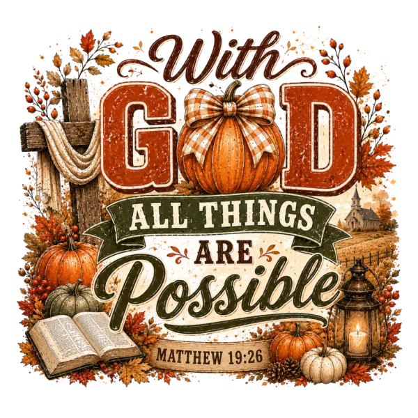 With God All Things Are Possible